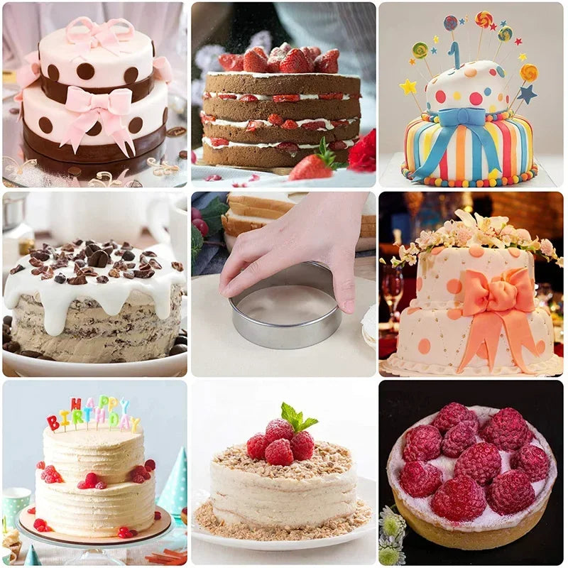 5 Pièces cercle (tartelette etc...)